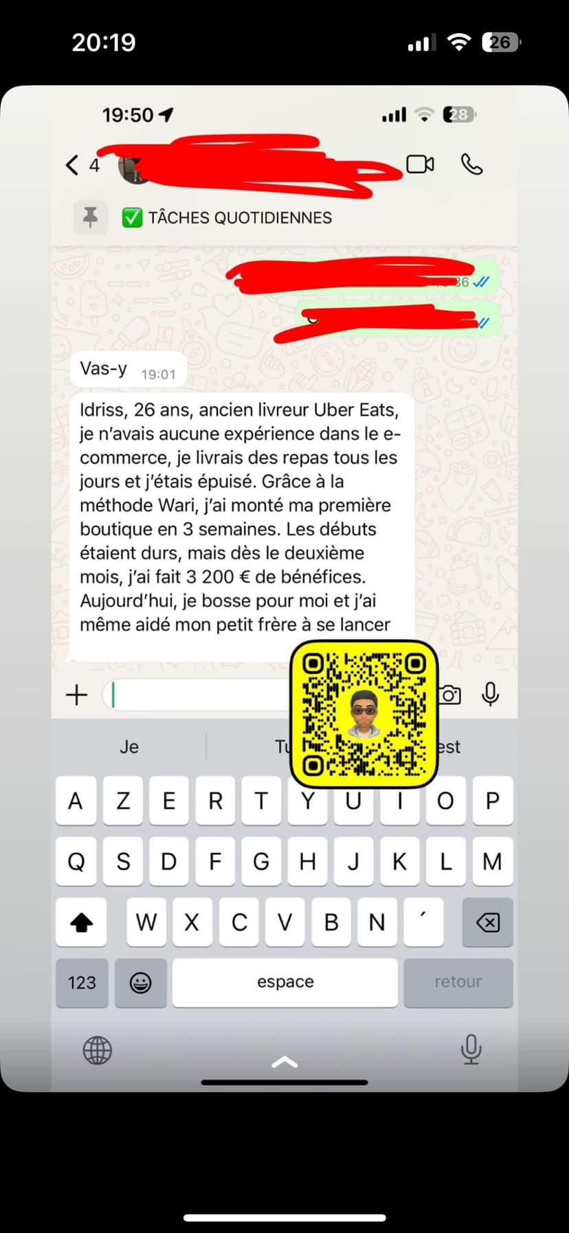 Témoignage élève 3